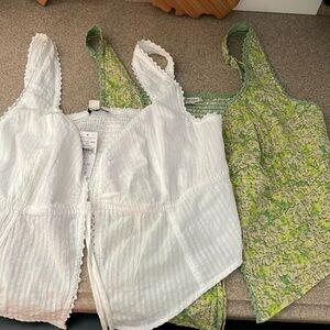 NWT American Eagle cropped tanks!